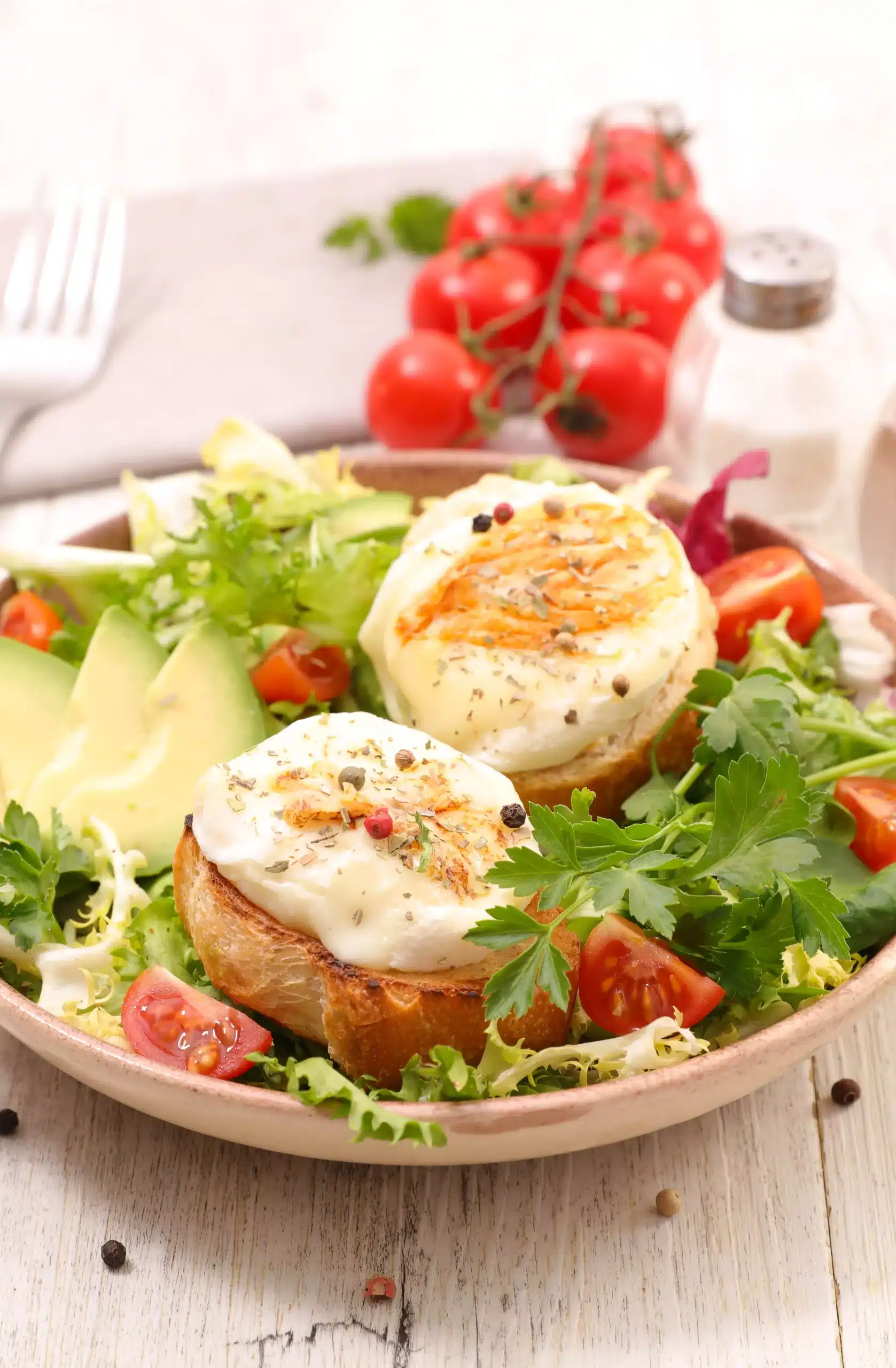 Warme salade met Hervekaas