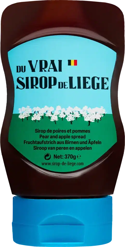 Squeeze de Sirop de Liège Classique, packshot officiel sur fond blanc