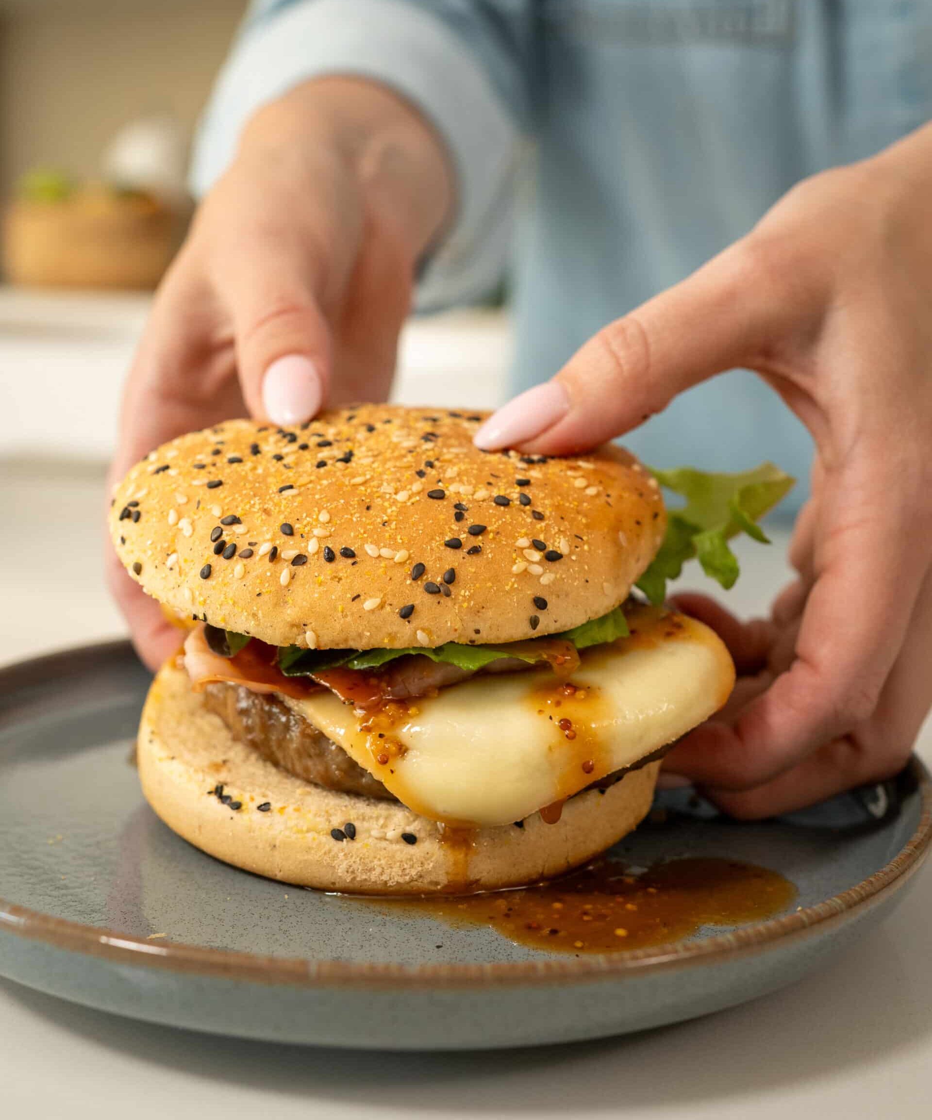 Burger nach der ardenner Art